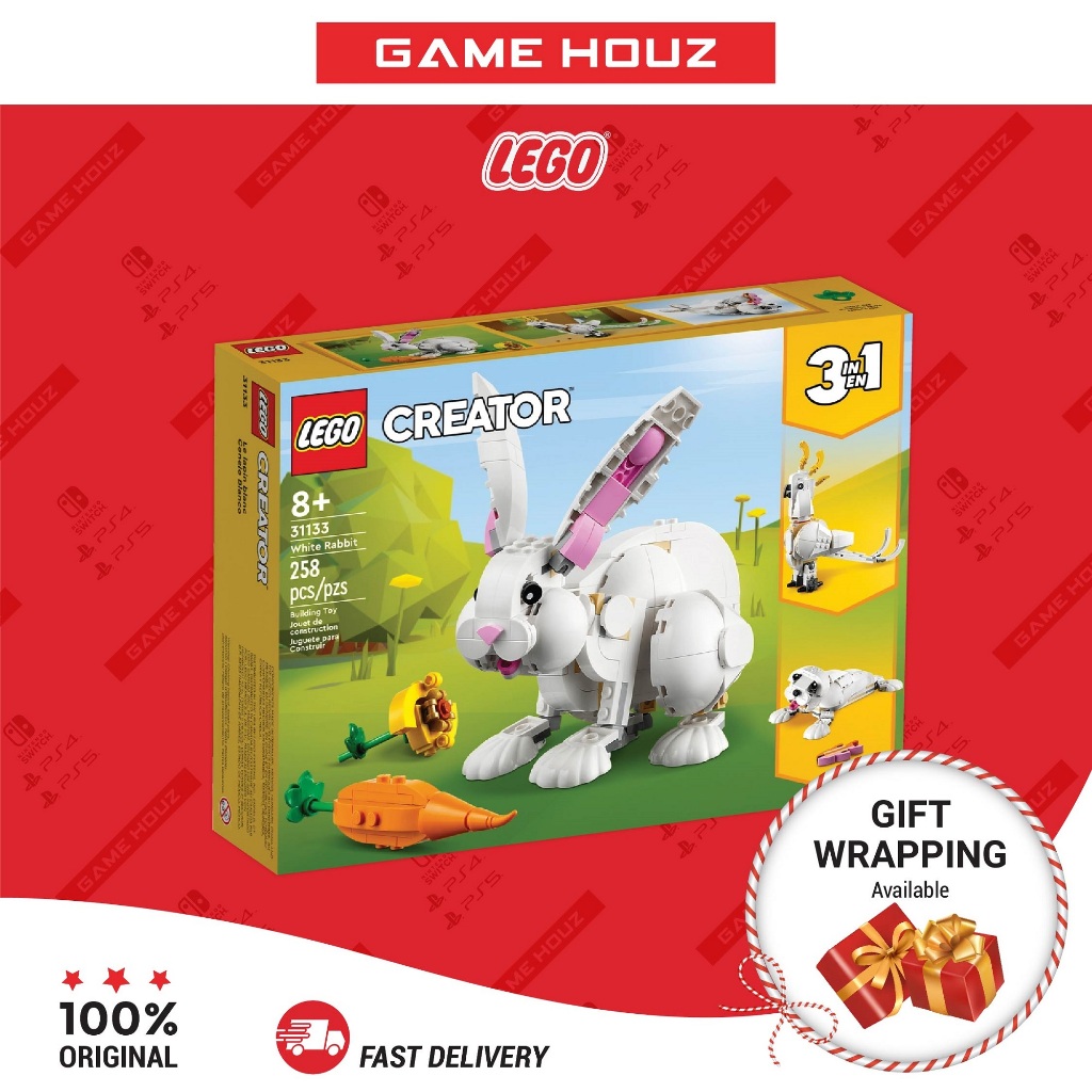 LEGO Creator 3in1 White Rabbit (LG31133) | Shopee Philippines