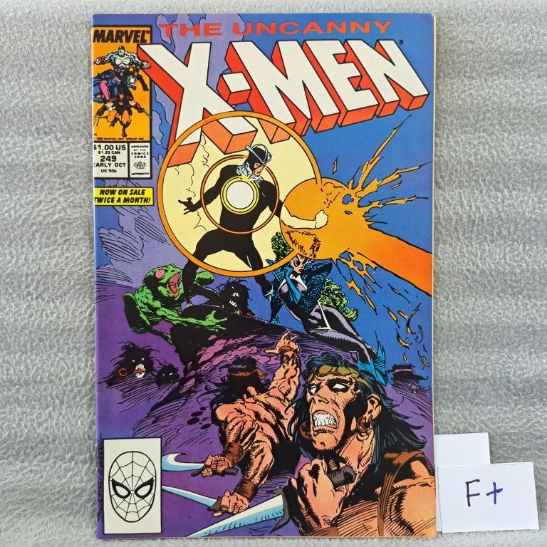 Uncanny X-Men 249 (1st Series) Marvel Comics (Key Issue) 1st App (Chris ...