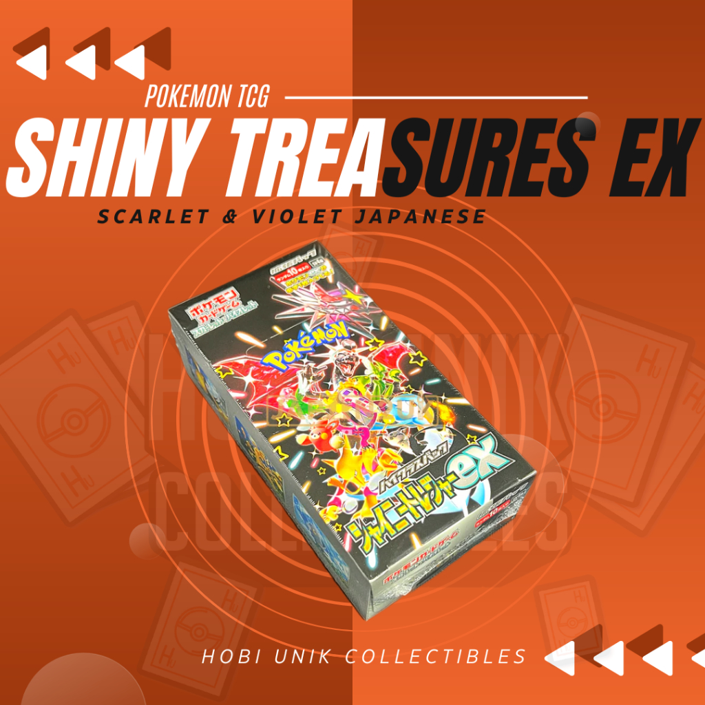 Pokémon Tcg Shiny Treasure Ex Booster Sv4a Japanese Shopee Philippines 6083