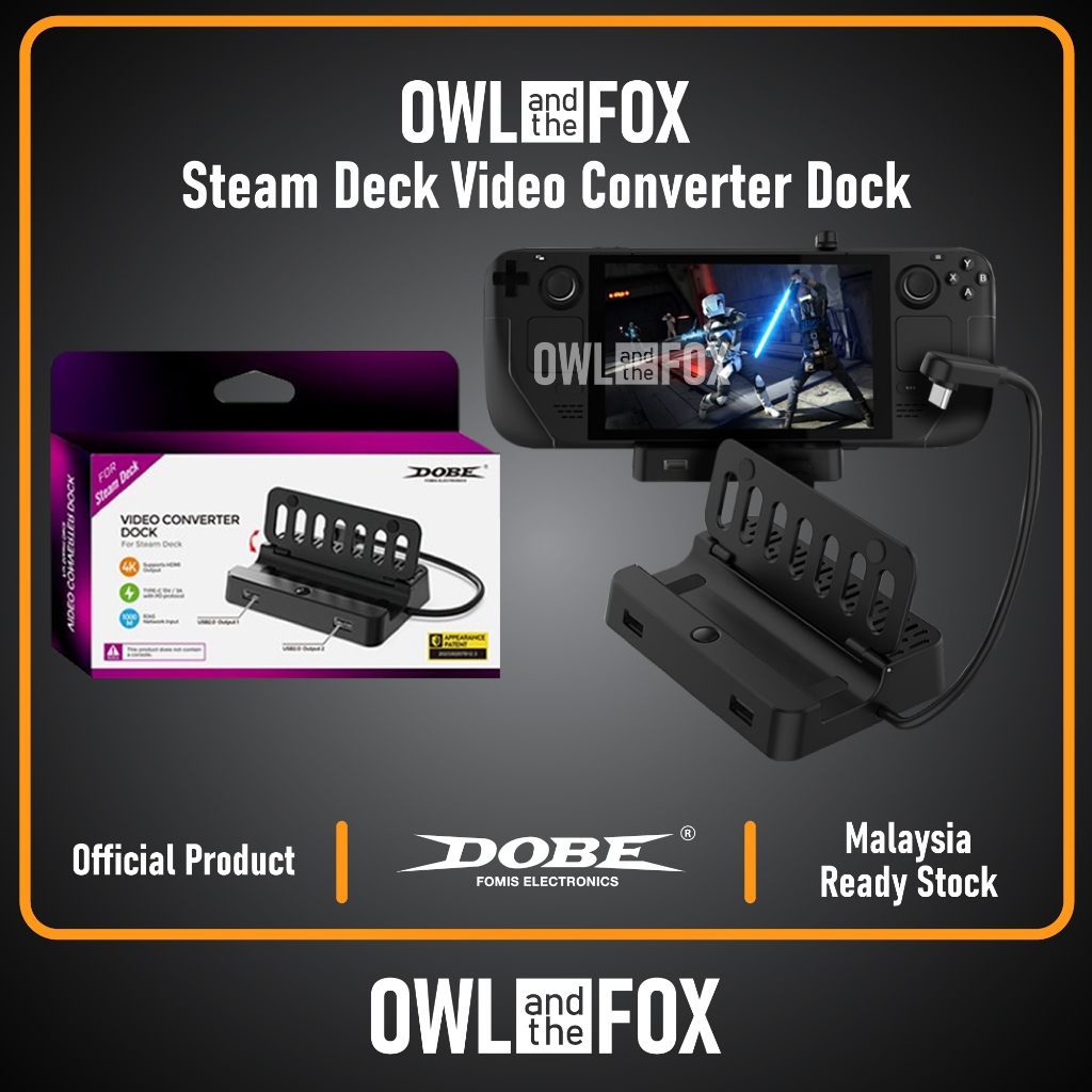 DOBE Steam Deck SteamDeck OLED ROG Ally Video Converter Dock TY-2849 ...