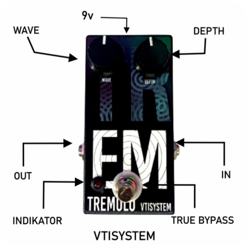 Tremolo Pedal Effect - VTI System (USED) | Shopee Philippines
