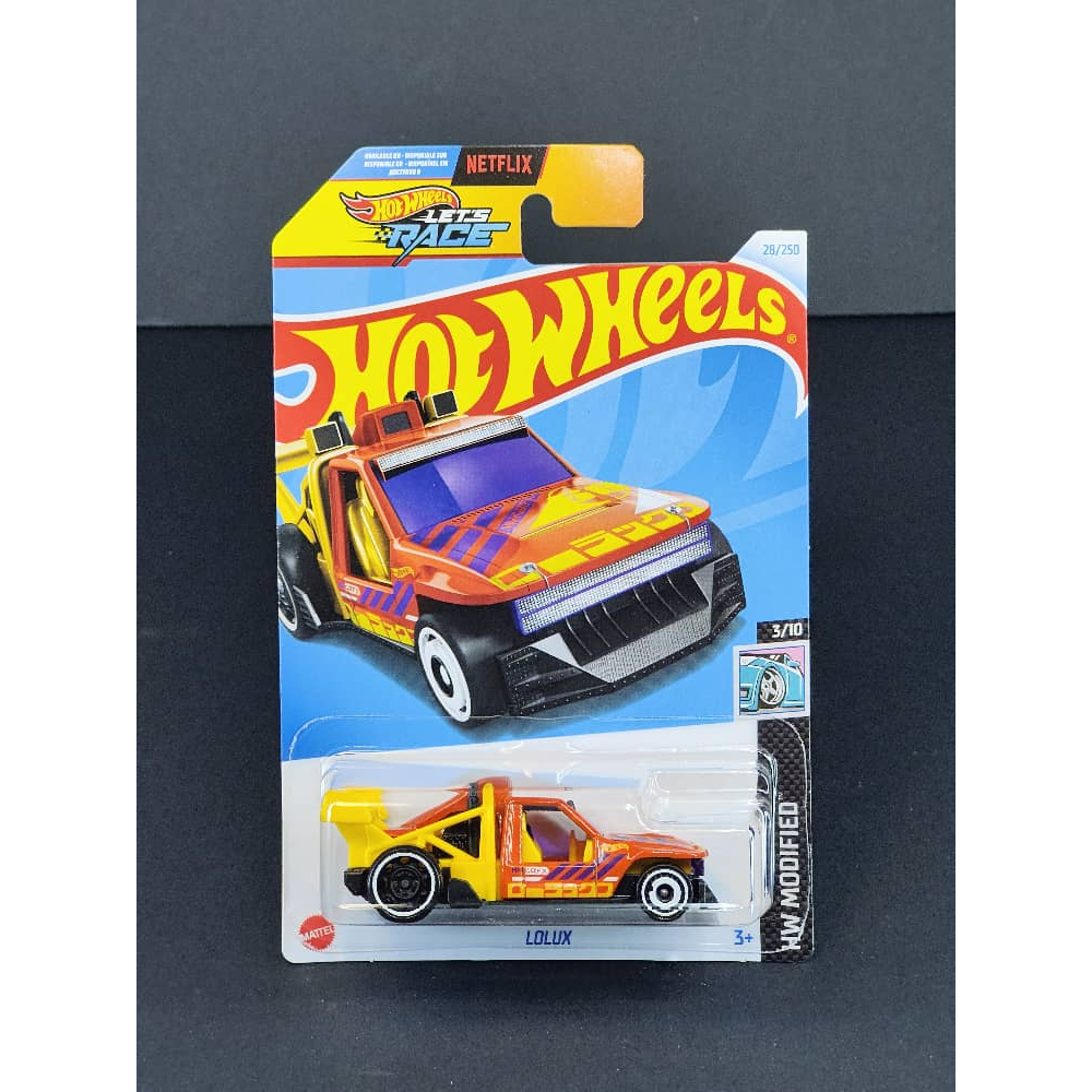 Hot Wheels Lolux Netflix Lets Race Orange 28250 2024 Hw Modified 310 Shopee 7614