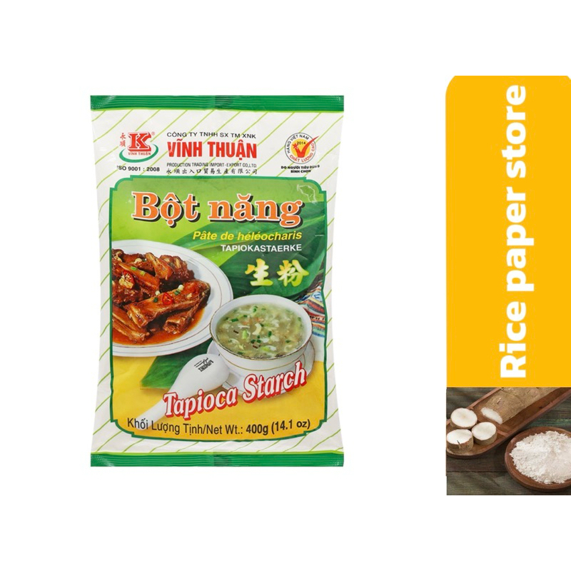 Vinh Thuan Tapioca Starch 400g - Bot Nang Vinh Thuan - 面粉 - Tepung ...