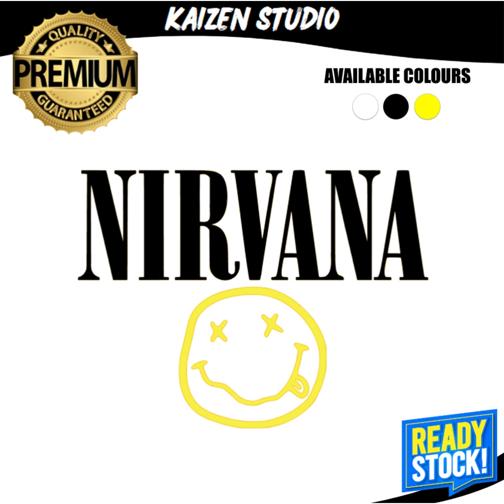 KAIZEN STUDIO Nirvana Band Music Artist Singer Group Mirror Window Car