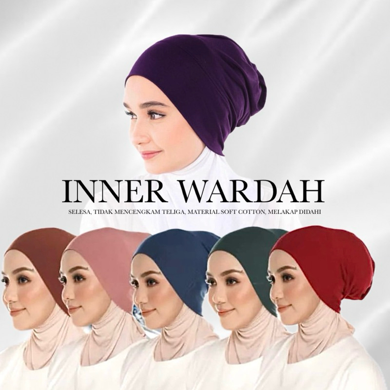 Child hood cotton inner hood wardah iner snowcap ghost | Shopee Philippines