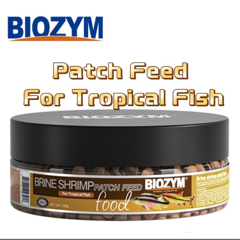 BIOZYM - Brine Shrimp Patch Feed Food 100ml (For Tropical Fish ...