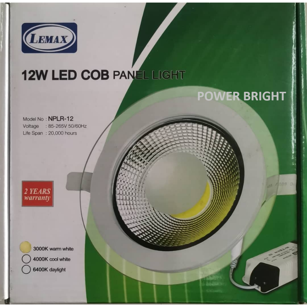 OFFER LED ROUND DOWNLIGHT PANEL LIGHT 12W [WARM WHITE , DAY LIGHT ...