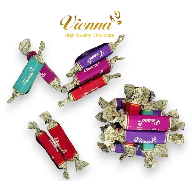 Vienna Chocolate Sticks Brown & White ( Double Twist) White chocolate