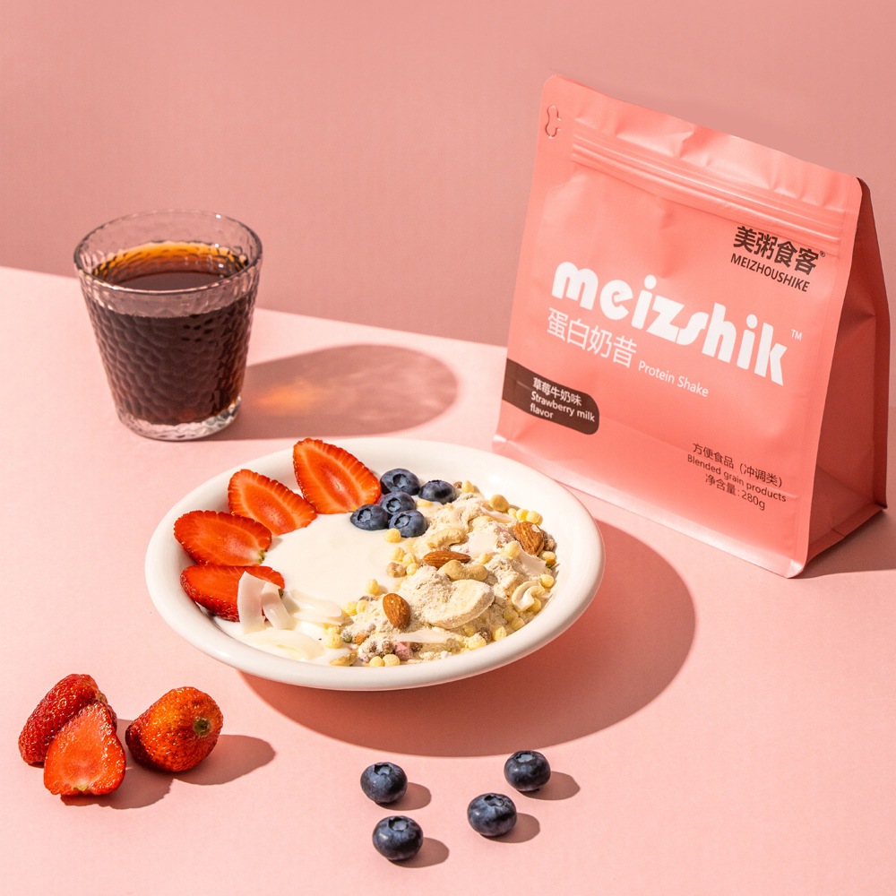 Congee Food Guest Protein Milkshake Meal Replacement Cereal Same Style ...
