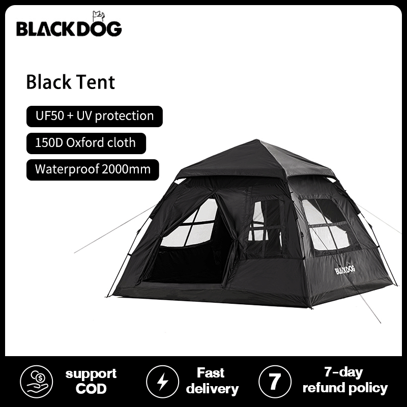 Full Set BLACKDOG Automatic Instant Water Rain Proof Tent Outdoor ...