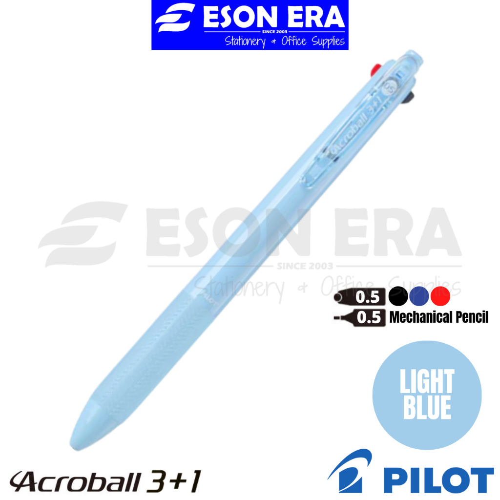 Pilot Acroball 3+1 Multifunction Pen 0.5mm 3 Colors+Mechanical Pencil 0 ...