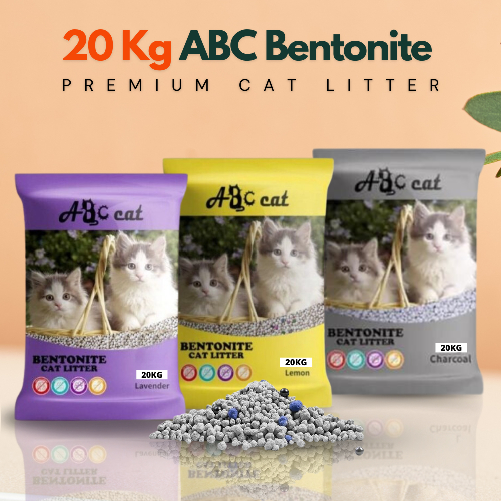 ABC Bentonite Cat Litter Pasir Kucing For Cat Premium Cat Litter Cat Toilet Shopee Philippines