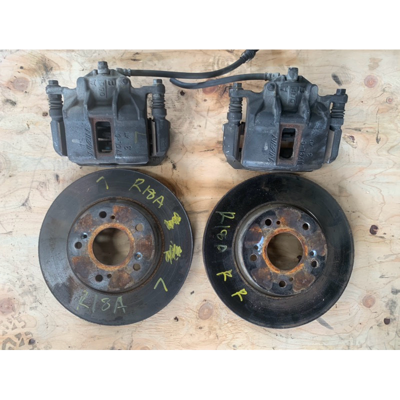 HONDA STREAM RN6 DISC AND CALIPER 11 INCH CAN MOPDIFIED FOR K-CAR MYVI ...