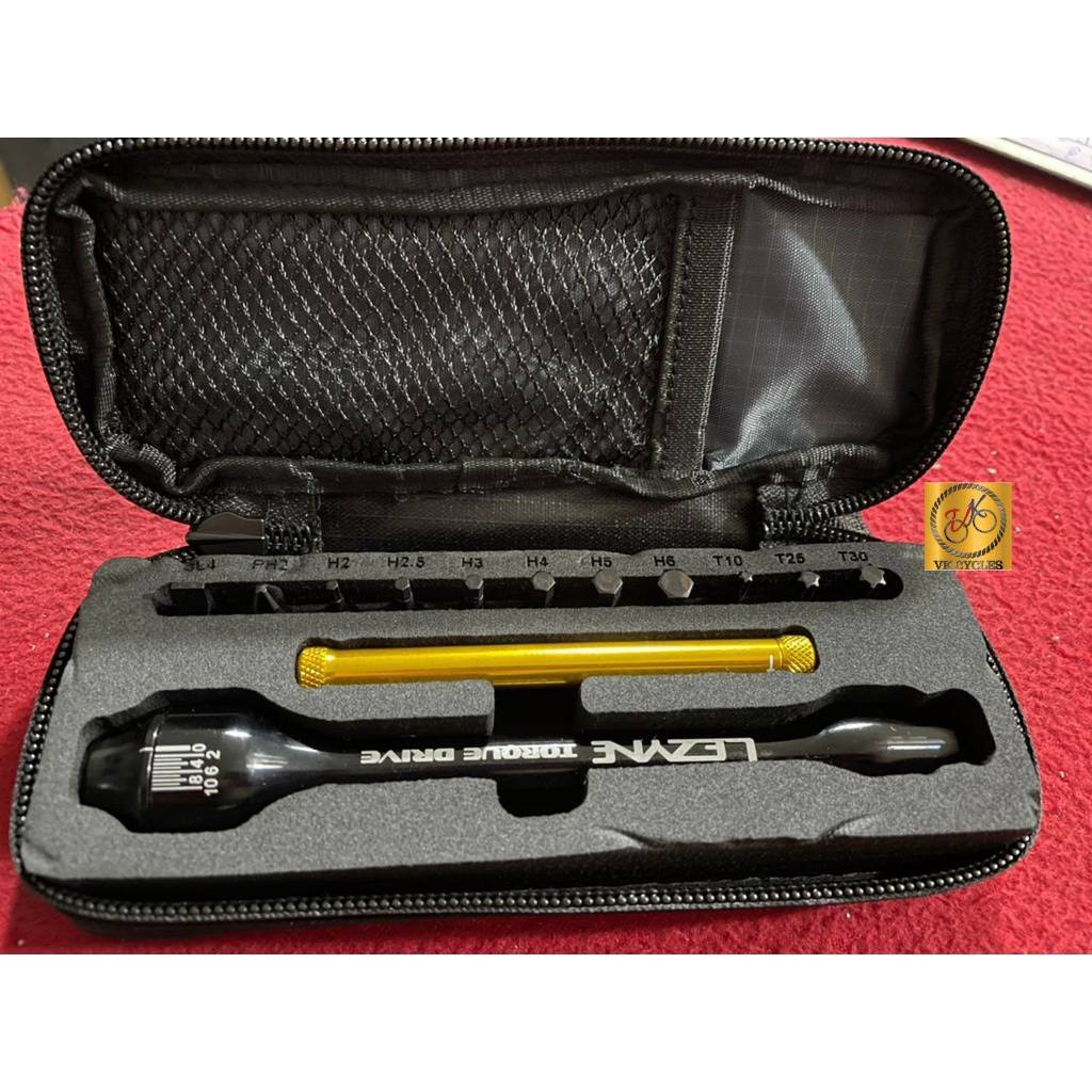 LEZYNE Torque Drive Bike Multi-Tool - 11-Bit CNC Torque Wrench For Precision Bicycle Maintenance
