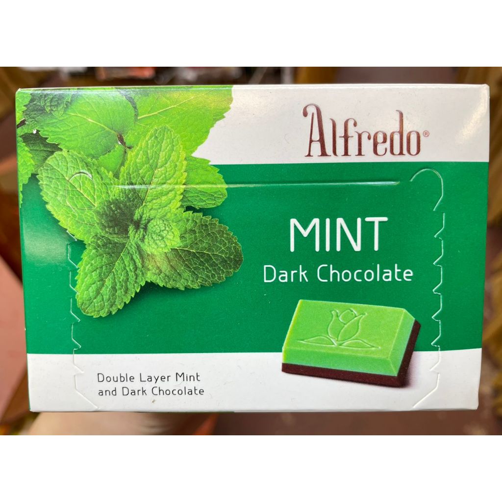 Alfredo Double Mint Dark Chocolate Double Mint Dark Chocolate 60g