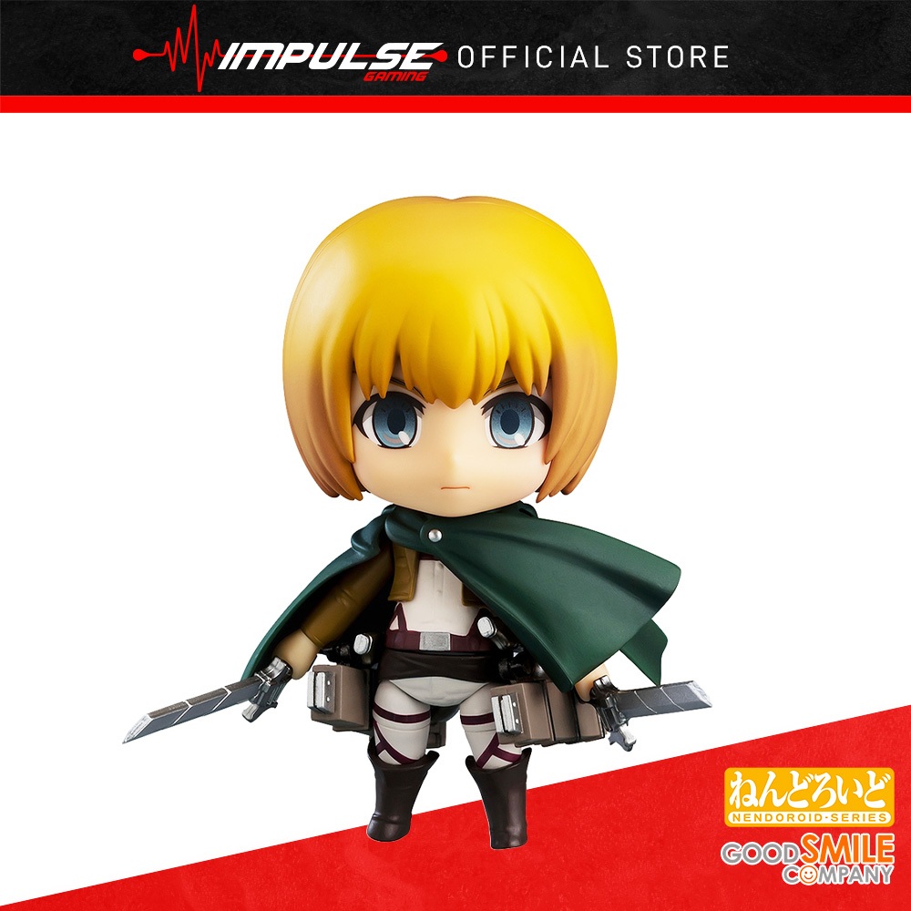 Figura De Anime Armin Arlert Q Version – 10 Cm, Con Caras Y Manos Intercambiables, Decoración De Escritorio Y Coleccionable