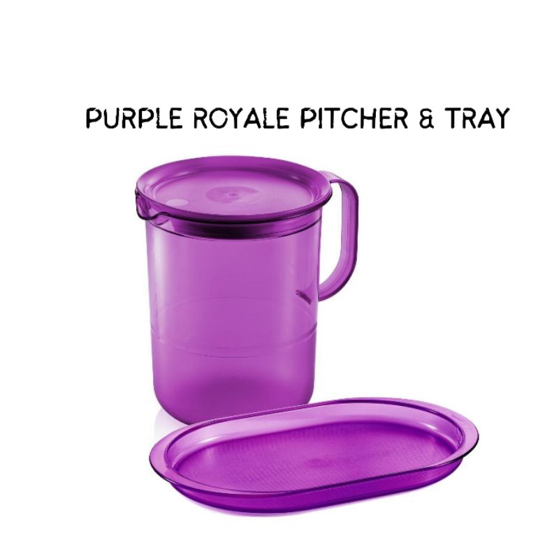 TUPPERWARE ROYALE PITCHER & TRAY | Shopee Philippines