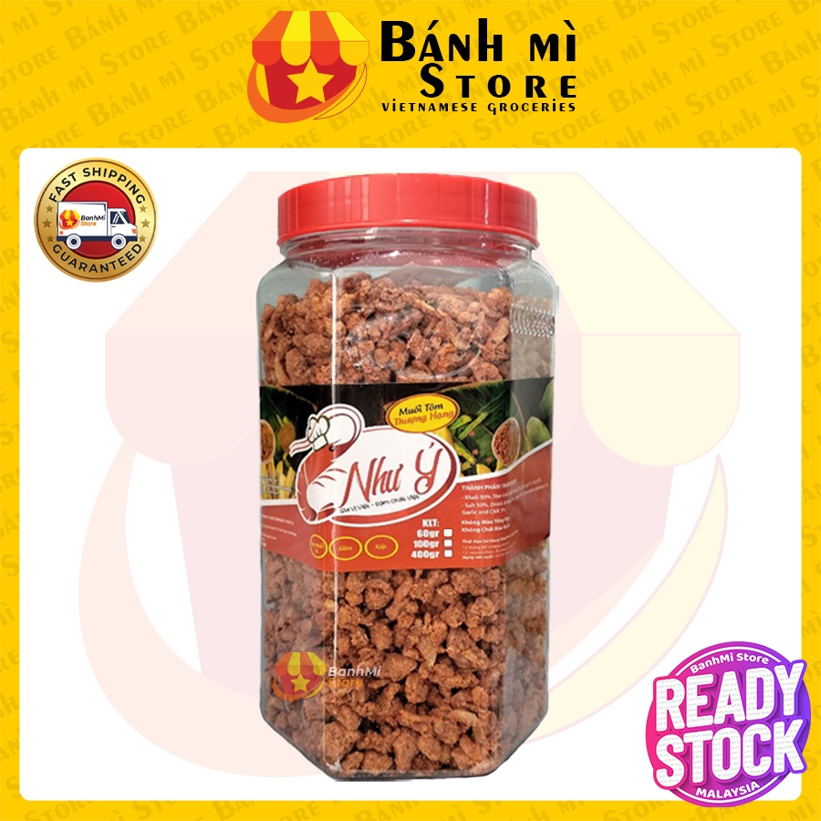 Chili Shrimp Salt Muoi Ot Tom Nhu Y 400g | Shopee Philippines