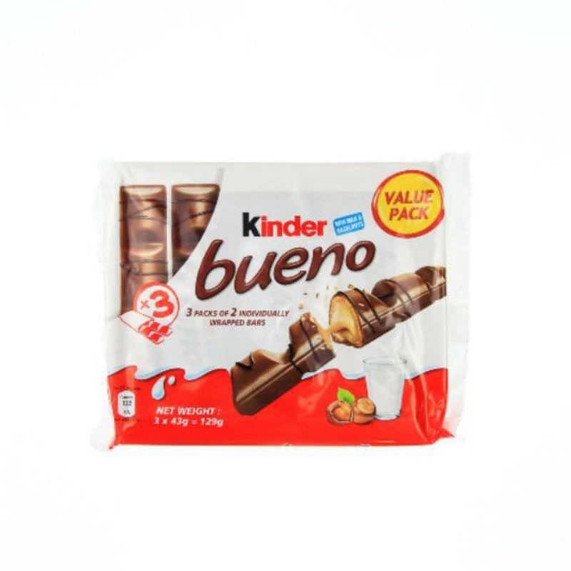 Kinder Bueno With Milk Hazelnuts X G G Shopee Philippines