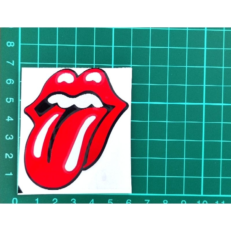 Sticker Rolling Stone Tongue/Rolling Stone Japan/Lidah Merah Cutting ...