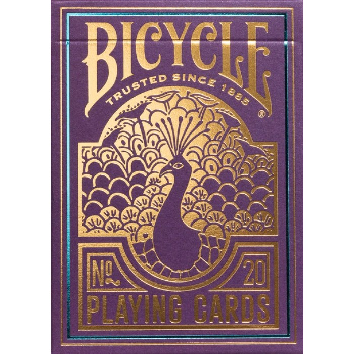 Bicycle Purple Peacock Playing Cards by US Playing Card Co | Shopee ...