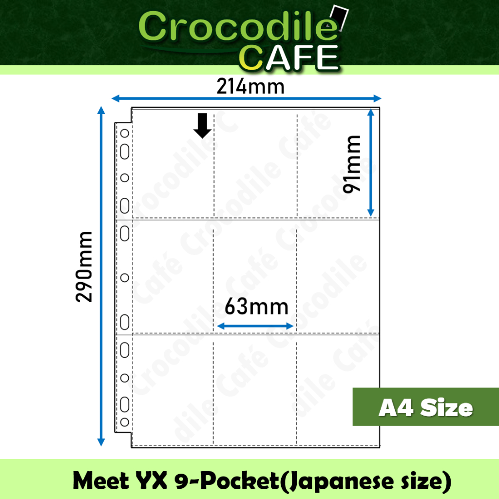 japanese size card binder SDMKA Traditional Pattern 4-Pocket, 400 Pockets Trading Cards Holder Games Card Albums Storage Organizer Case for Football, Baseball Cards : Toys & Games these pages have holes for both A4 and US letter binders Ultra Pro Yu-gi-oh Warlock Japanese