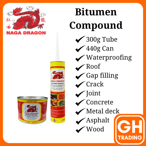 Naga Dragon Bitumen Sealant 300g 440g Industrial Adhesive Sealing ...