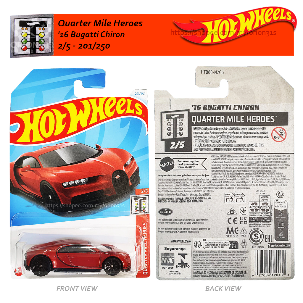 Hot Wheels Bugatti Chiron De Juguete Bugatti De Juguete Hot Wheels