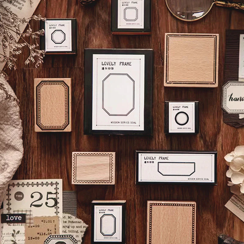 Lovely Frame Series - Rubber Stamps | Shopee Philippines