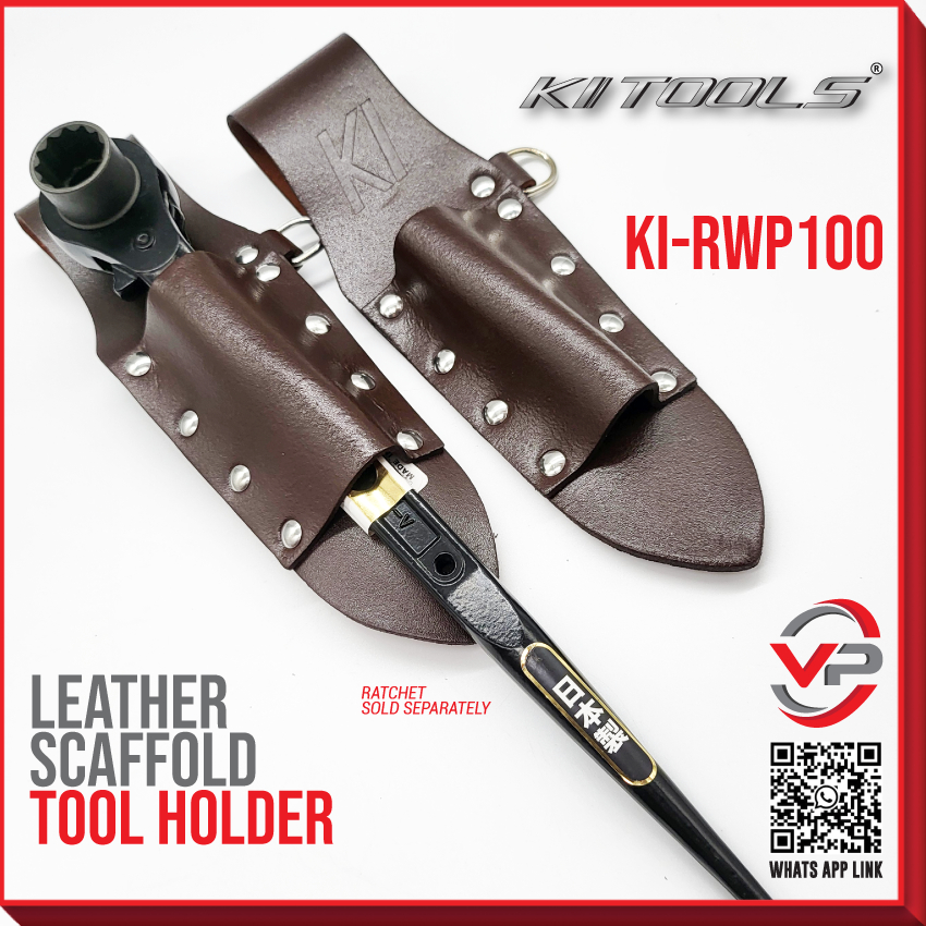 KI TOOLS LEATHER SCAFFOLD FROG TOOL HOLDER (MODEL : KI-RWP 100 / KI-RWP ...
