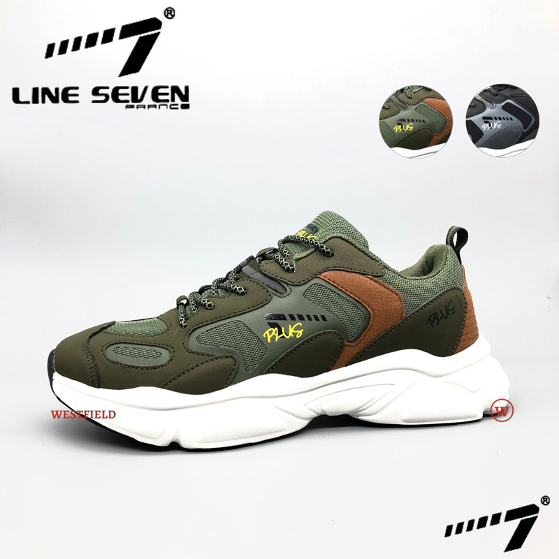 New Arrivals Line Seven 7 Men’s Plus Cushioning Running Sneakers Shoe