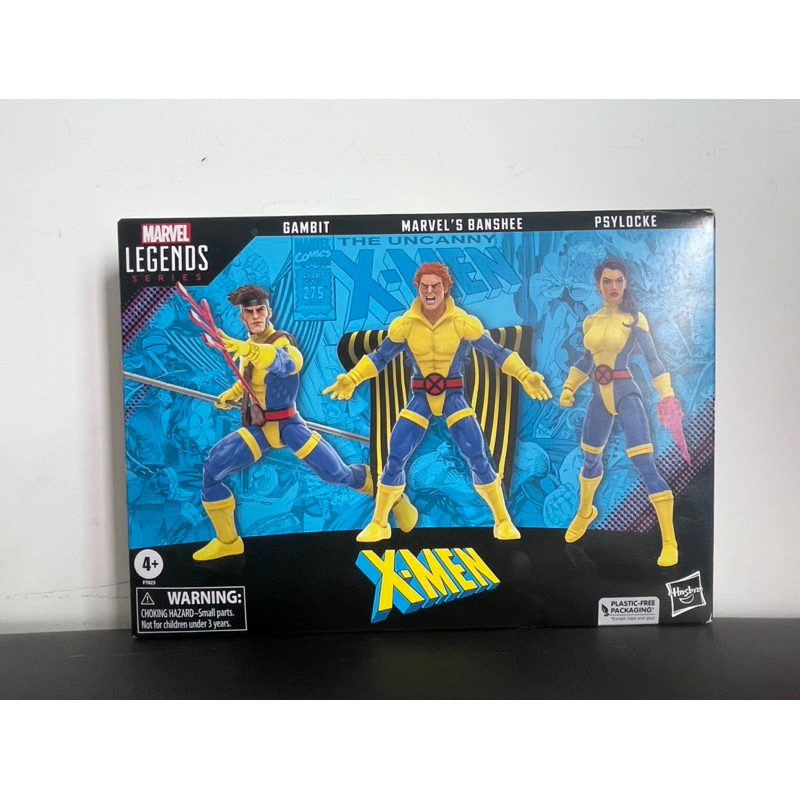 Marvel Legends X-men 3 pack Banshee, Gambit and Psylocke (MISB ...