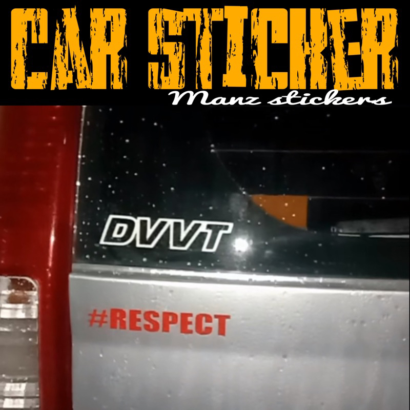 [24 HOURS SHIP] STIKER KERETA DVVT EMBLEM PERODUA MYVI ALZA VIVA BEZZA