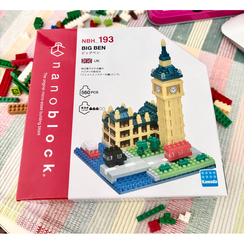 Nanoblock London Big Ben 560 Pcs 