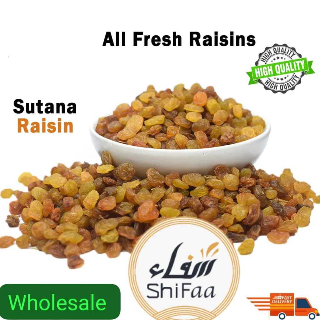 SULTANA RAISIN SULTANA KISMIS SEEDLESS 250g/500g/1Kg | Shopee Philippines