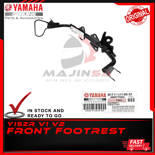Yamaha Y15ZR V1 V2 Front Footrest Bar B17F741100 Iron Front Footrest