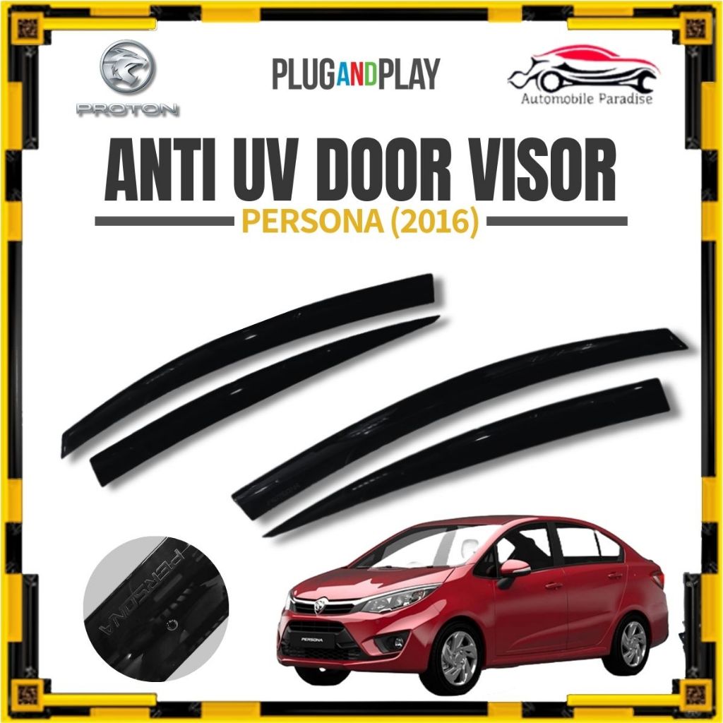 Proton Persona - Injection Door Visors / Window Visor / Air Press ...