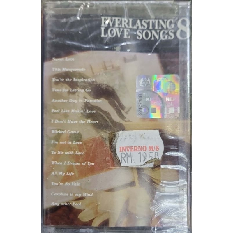 Everlasting Love Songs 8 - Various Artists (Cassette) | Shopee Philippines