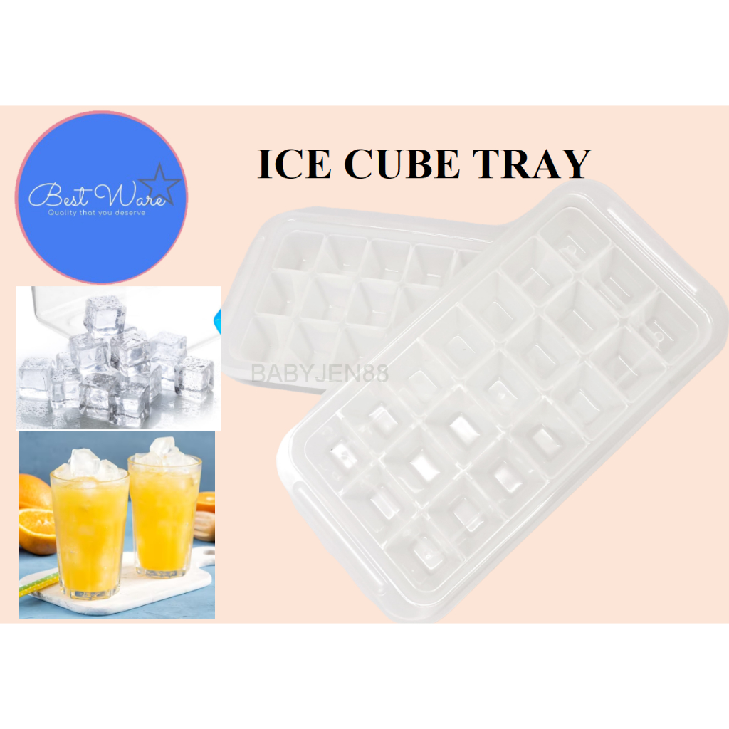 BEST WARE ICE CUBE TRAY B2/A (2 UNIT/ SET) | Shopee Philippines