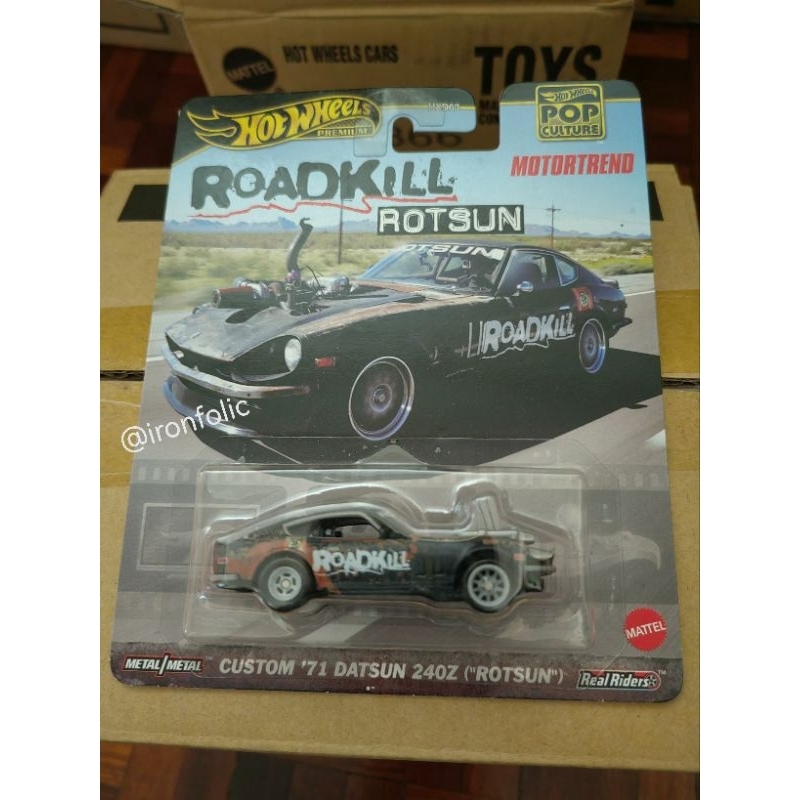 Hotwheels Roadkill Rotsun Custom '71 Datsun 240Z | Shopee Philippines