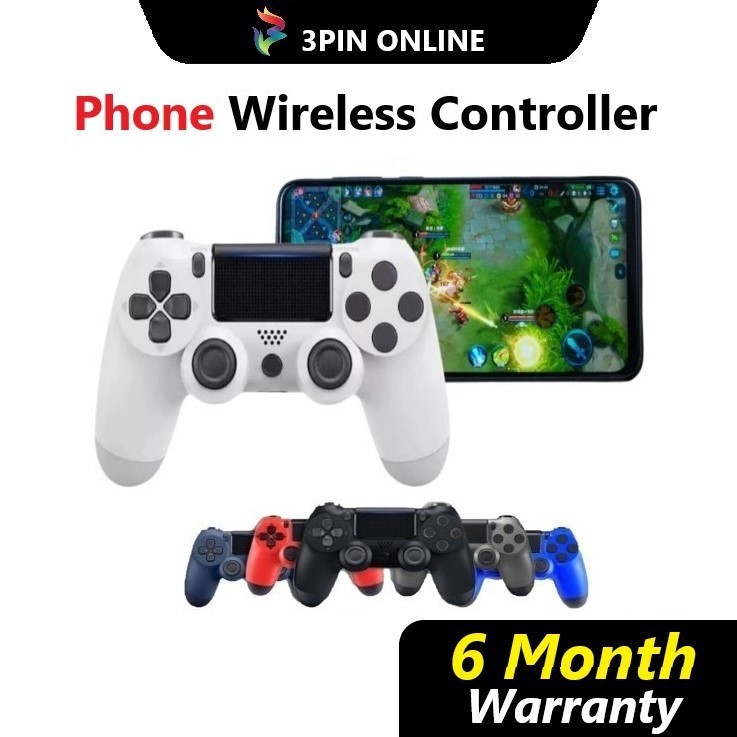 3Pin Controller Phone Game Wireless Bluetooth Android Ios Pc Controller ...