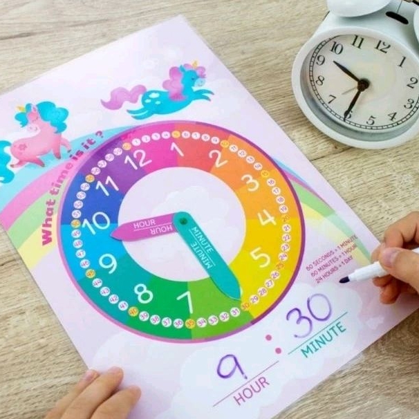 Worksheets Time Learning Activity Clock Learning Activity Education ...