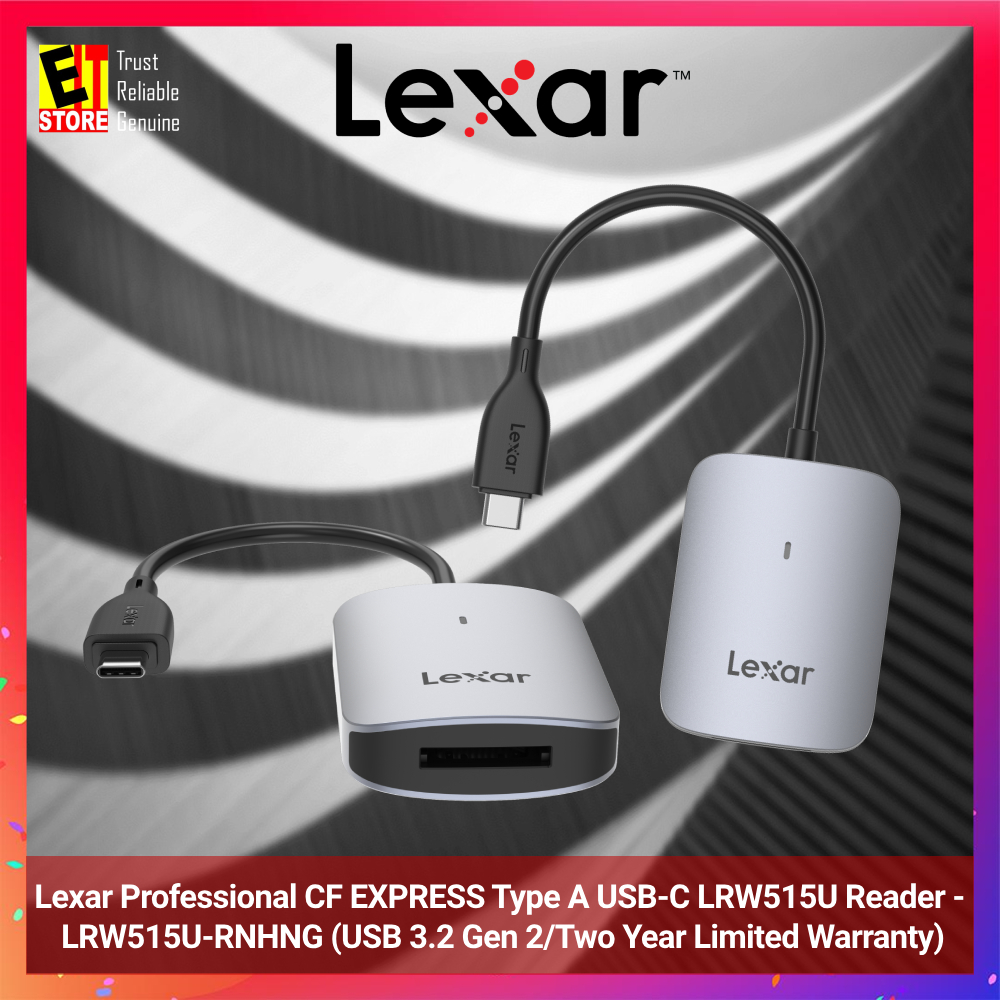Lexar Professional CF EXPRESS Type A USB-C LRW515U Reader - LRW515U ...