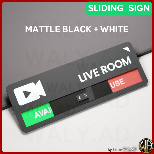 Sliding Sign Office Clinic Business In Use/ Available Meeting/ Live ...