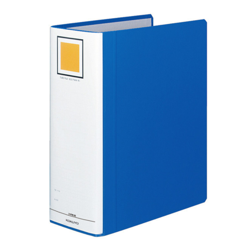 Kokuyo Tube File Eco Twin R A4 Vertical Binding Thickness 50mm