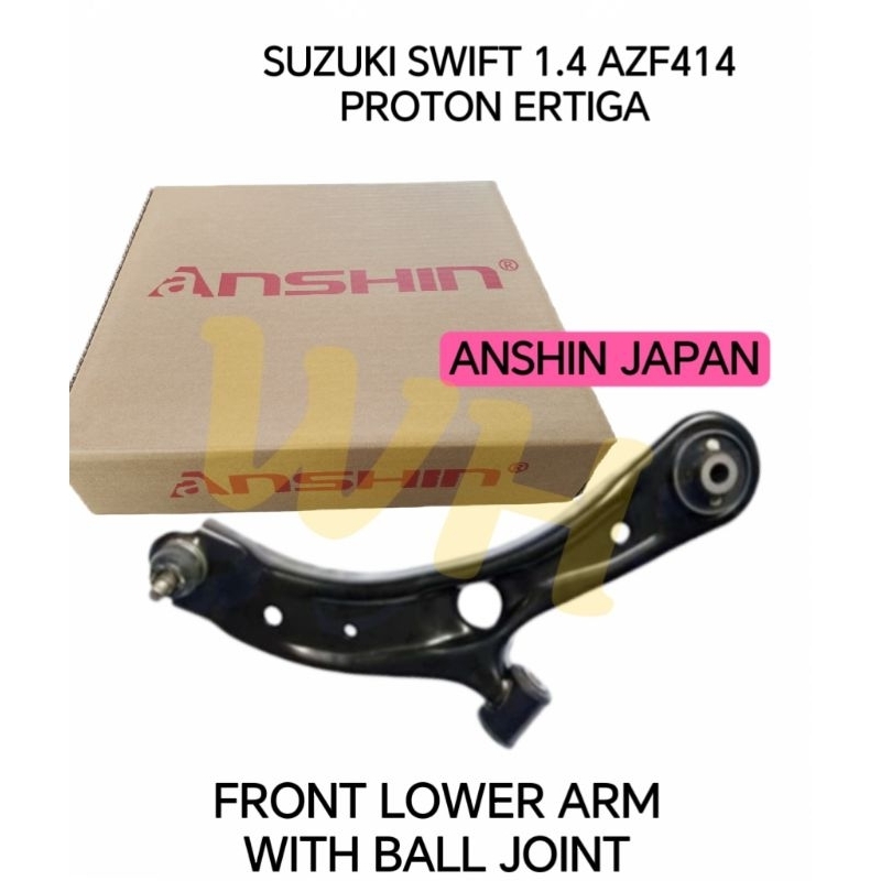 FRONT LOWER ARM SUZUKI SWIFT 1.4 AZF414 PROTON ERTIGA (ANSHIN JAPAN