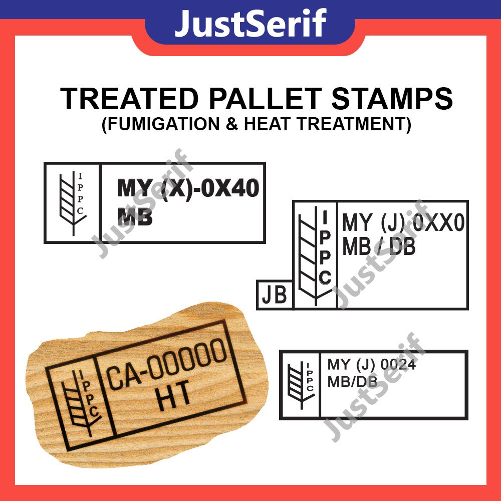 Treated Pallet Stamps(Fumigation & Heat Treatment) | Shopee Philippines