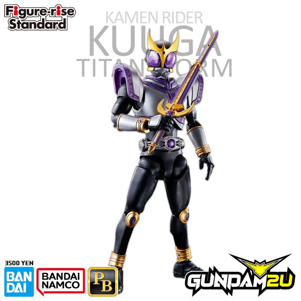 FIGURES RISE MASKED RIDER KUUGA TITAN RIS MODEL KIT BANDAI MODEL KIT
