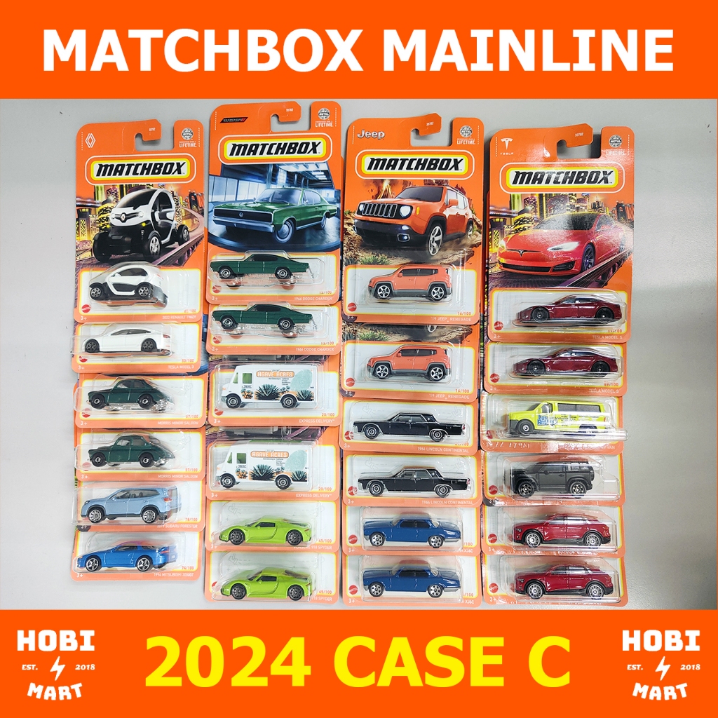 Matchbox 2024 Basic Mainline card Shopee Philippines