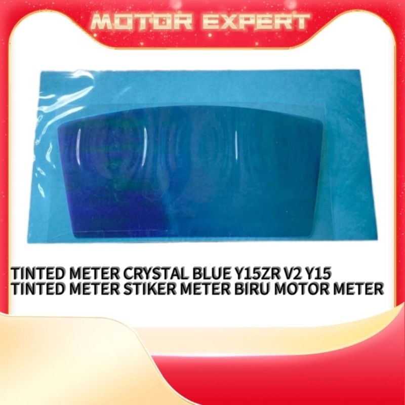 TINTED METER CRYSTAL BLUE Y15ZR V2 Y15 TINTED METER STIKER METER BIRU ...